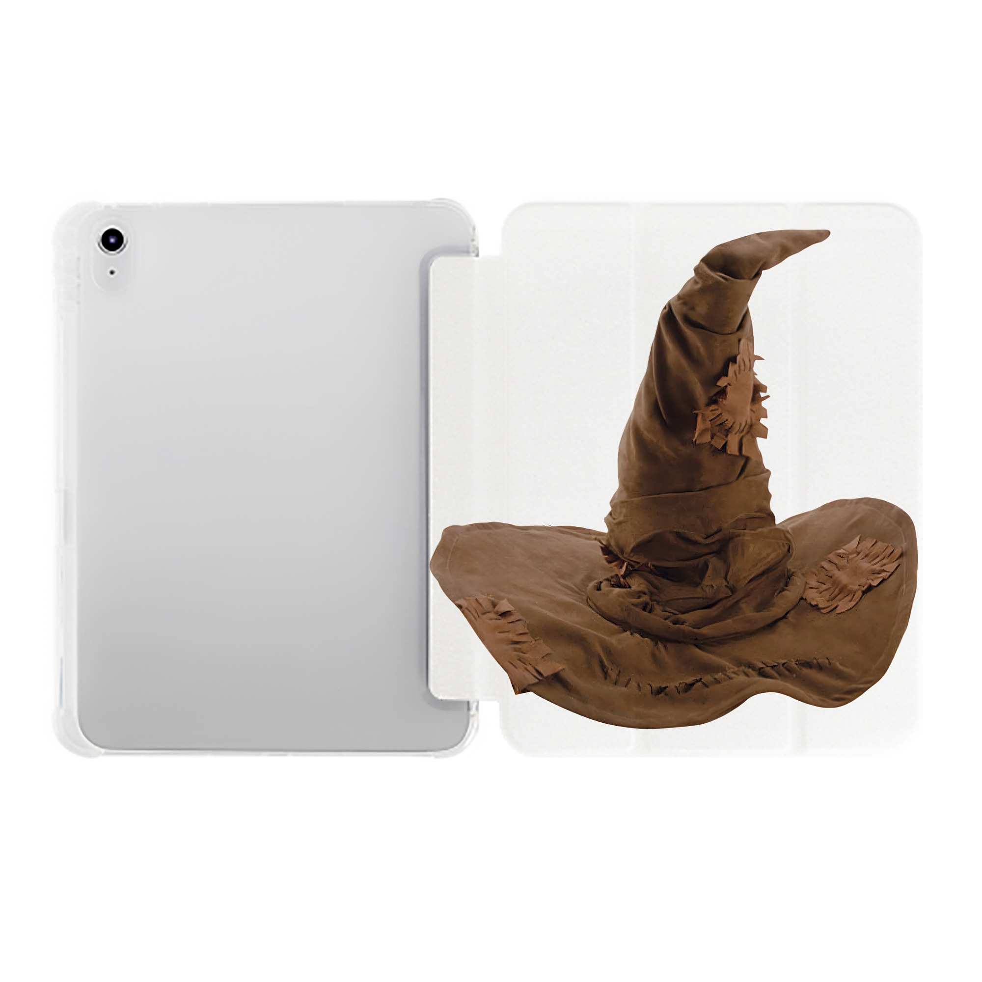（画像用） Harry Potter ハリー・ポッターシリーズ IPad ケース ペン収納付き 三つ折りスタンド PUレザー×シリコン 対応機種9.5/10.5/10.9インチ